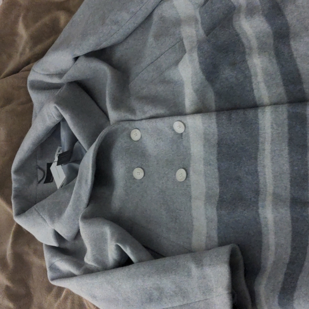 BNWT ladies Grey Wool coat from Banana Republic, size Large